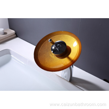 Yellow Single Basin Faucet